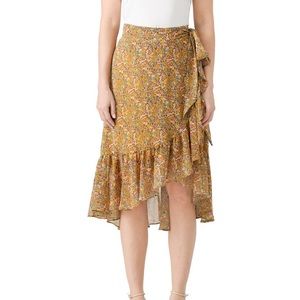 Rebecca Minkoff Yellow Selena Skirt